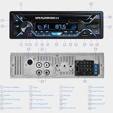 پخش خودرو مدل XbTod313 بلوتوث ، Aux ، USB