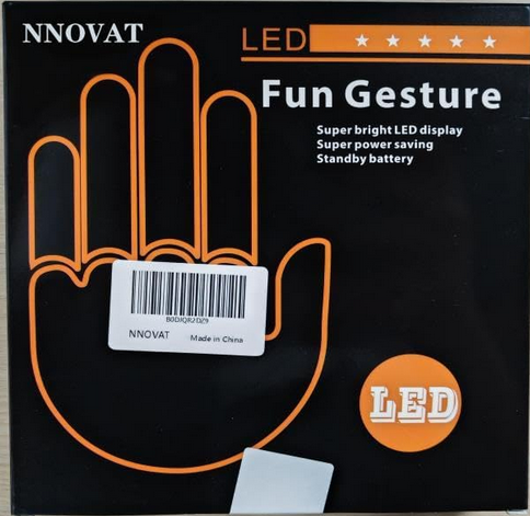 چراغ نمایشگر حرکت LED ریموت دار(دست بیقرار)